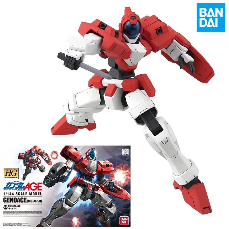 Bandai оригинальная фигурка 1/144 HG AGE 03 Genoas в сборе, модель игрушки, Коллекционная модель, украшения, подарки для детей
Bandai оригинальная фигурка 1/144 HG AGE 03 Genoas в сборе, модель игрушки, Коллекционная модель, украшения, подарки для детей