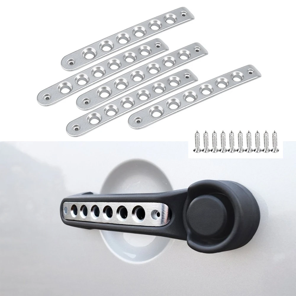 Необмеченные аксессуары Rubicon Sahara, детали, алюминиевые вставки для ручек передней и задней двери, чехол для Jeep Wrangler JK JKU
Необмеченные аксессуары Rubicon Sahara, детали, алюминиевые вставки для ручек передней и задней двери, чехол для Jeep Wrangler JK JKU