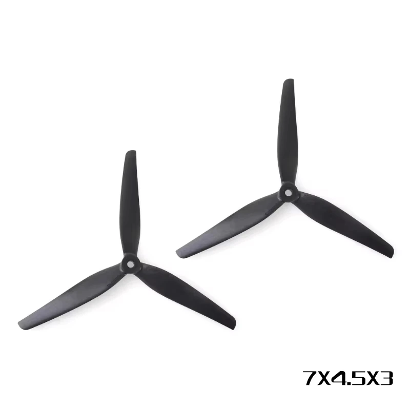 1pair HQProp 7X4.5X3 7045 7inch 3-bladed Glass Fiber Nylon Propeller CW CCW For RC Quadcopter MultiRotor FPV Traversing Machine
1pair HQProp 7X4.5X3 7045 7inch 3-bladed Glass Fiber Nylon Propeller CW CCW For RC Quadcopter MultiRotor FPV Traversing Machine