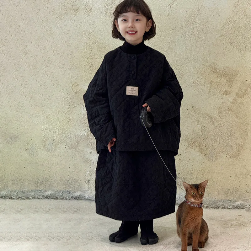 Baby Girl Clothes Suit Foreign Style Suit 2024 Autumn New Girls Diamond Coat Skirt All Matching Base Clothing 2-piece Set
Baby Girl Clothes Suit Foreign Style Suit 2024 Autumn New Girls Diamond Coat Skirt All Matching Base Clothing 2-piece Set