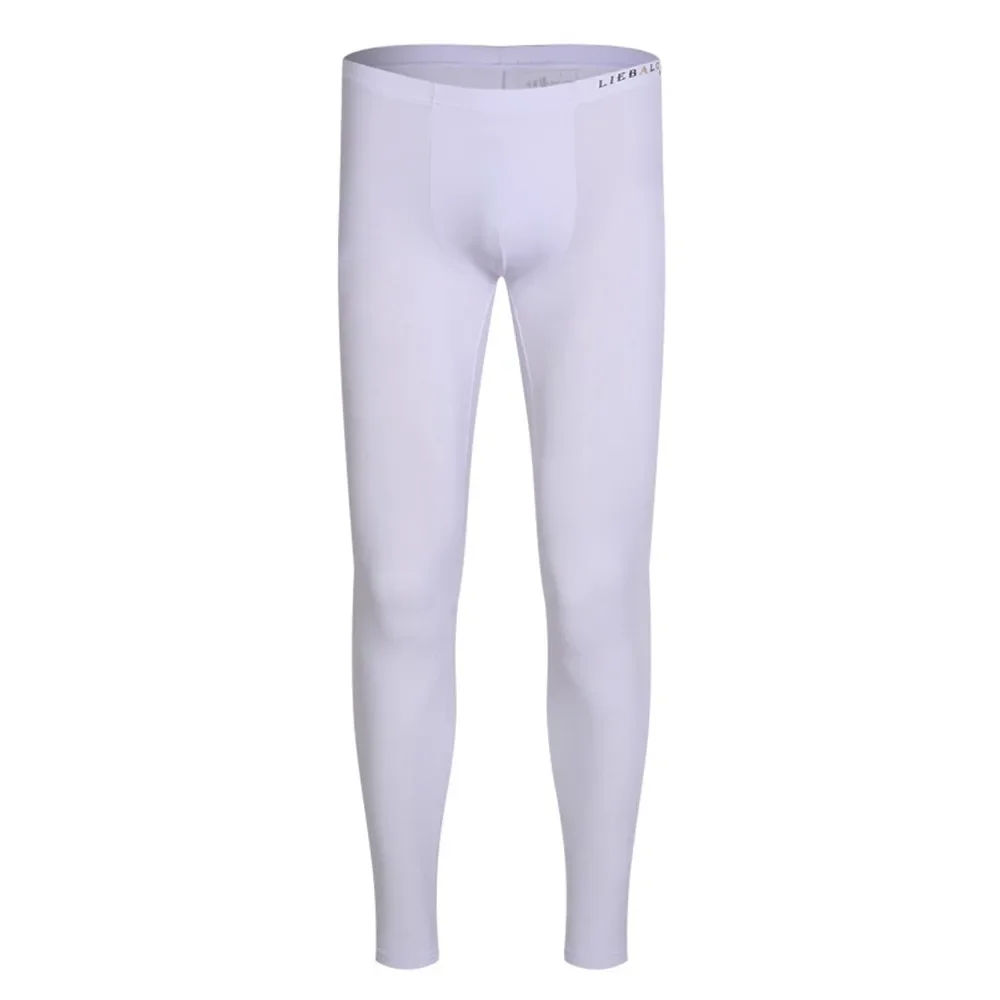 Sexy Men Thermal Underwear Bottoms Tight-Fitting Stretch Underwear Autumn Translucent Home Pants Smooth Elasticity Leggings
Sexy Men Thermal Underwear Bottoms Tight-Fitting Stretch Underwear Autumn Translucent Home Pants Smooth Elasticity Leggings