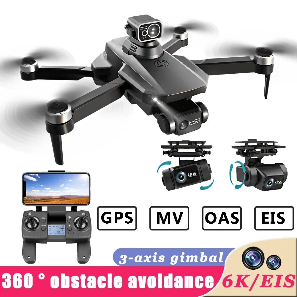 RG101 PRO FPV Drone 5G WiFi Laser Obstacle Avoidance Brushless Motor 6K HD Dual Camera GPS Return Professional Quadcopter Drone
RG101 PRO FPV Drone 5G WiFi Laser Obstacle Avoidance Brushless Motor 6K HD Dual Camera GPS Return Professional Quadcopter Drone