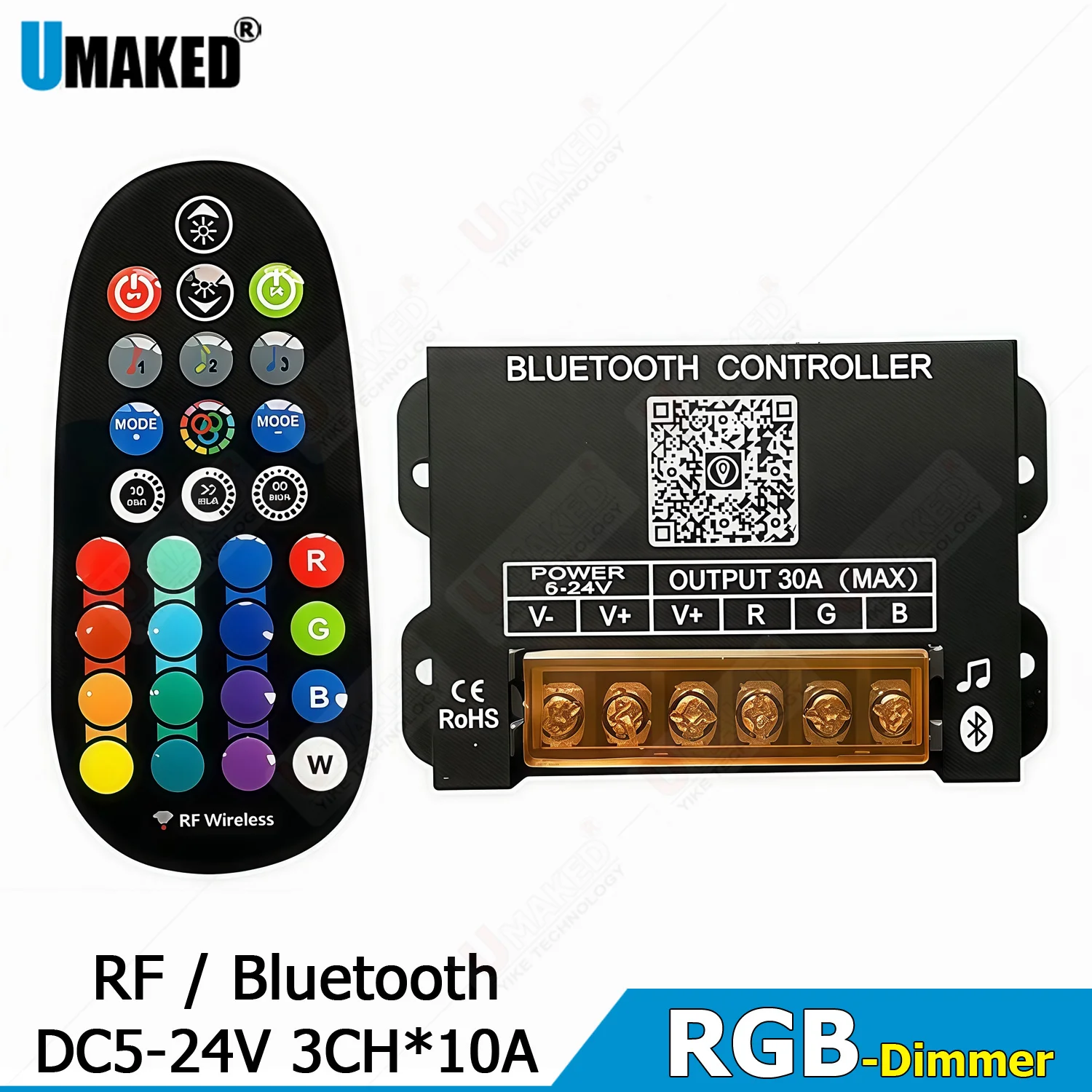 Умный диммер Bluetooth RGB, контроллер постоянного тока 5 В, 12 В, 24 В, 30 А и 29-клавишный беспроводной радиочастотный пульт дистанционного управления для 5050 2835 COB, цветная светодиодная лента
Умный диммер Bluetooth RGB, контроллер постоянного тока 5 В, 12 В, 24 В, 30 А и 29-клавишный беспроводной радиочастотный пульт дистанционного управления для 5050 2835 COB, цветная светодиодная лента