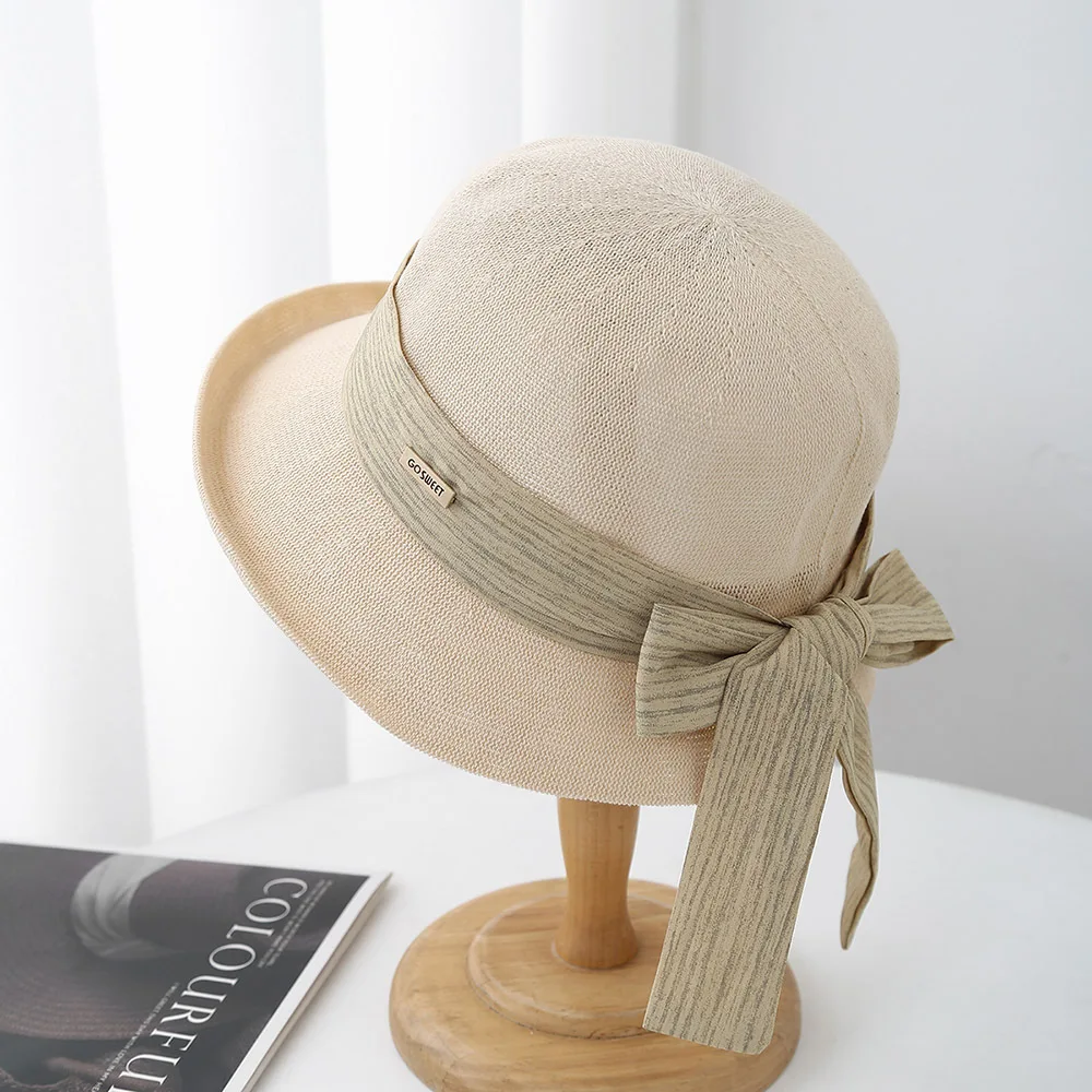Women's Wide Brim Bucket Hat with Elegant Bow Summer Beach Hat Adjustable Foldable for Outdoor Travel Sunhat New
Women's Wide Brim Bucket Hat with Elegant Bow Summer Beach Hat Adjustable Foldable for Outdoor Travel Sunhat New
