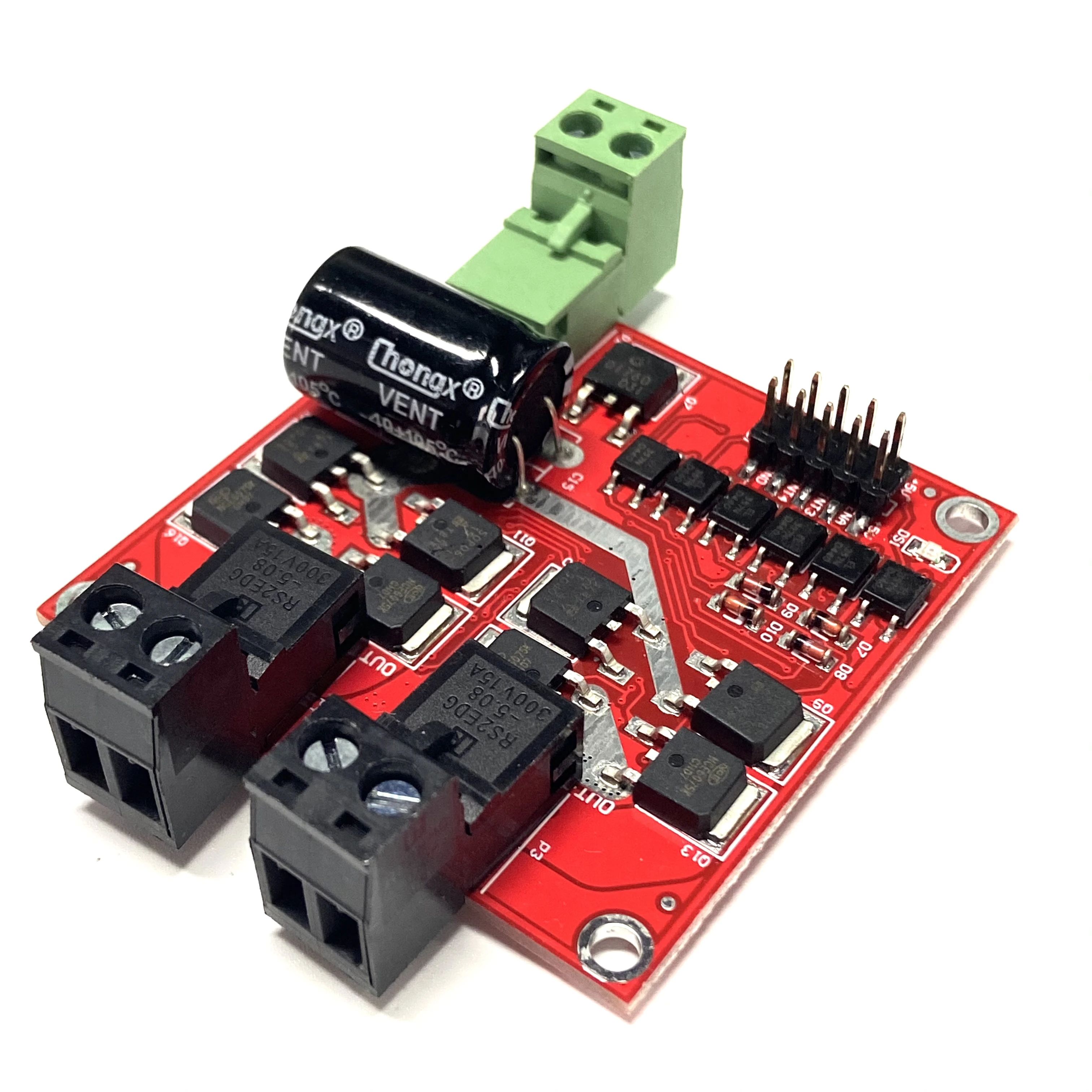 DC Motor Drive Module 7A 160W Dual Industrial Grade Positive Negative PWM Speed L298 Logic XY-160D
DC Motor Drive Module 7A 160W Dual Industrial Grade Positive Negative PWM Speed L298 Logic XY-160D