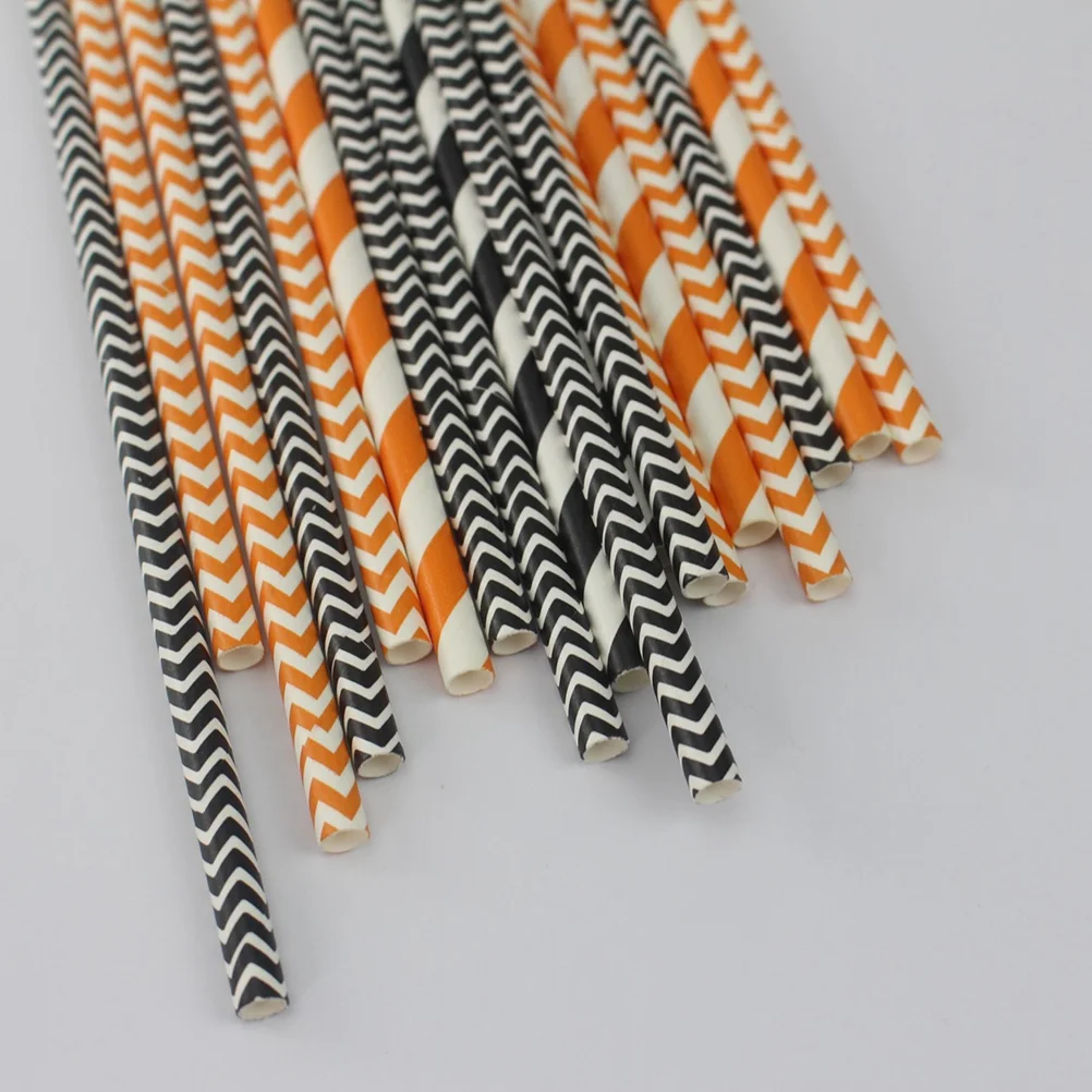 100Pcs Paper Disposable Drinking Straws Eco Friendly Party Supplies Decorative Straws for Halloween Restaurant Bar Hotel
100Pcs Paper Disposable Drinking Straws Eco Friendly Party Supplies Decorative Straws for Halloween Restaurant Bar Hotel