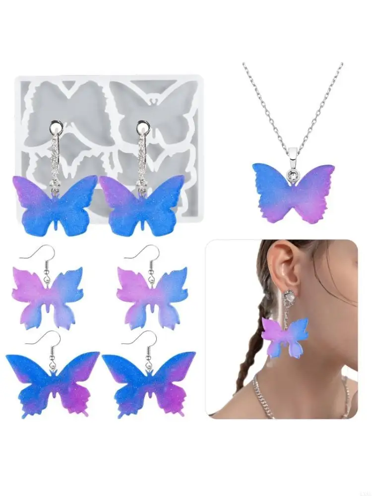 Sturdy Silicone Butterfly Pendant Resin Molds Perfect For Crafting Individualized Jewelry Such As Earrings And Necklaces
Sturdy Silicone Butterfly Pendant Resin Molds Perfect For Crafting Individualized Jewelry Such As Earrings And Necklaces