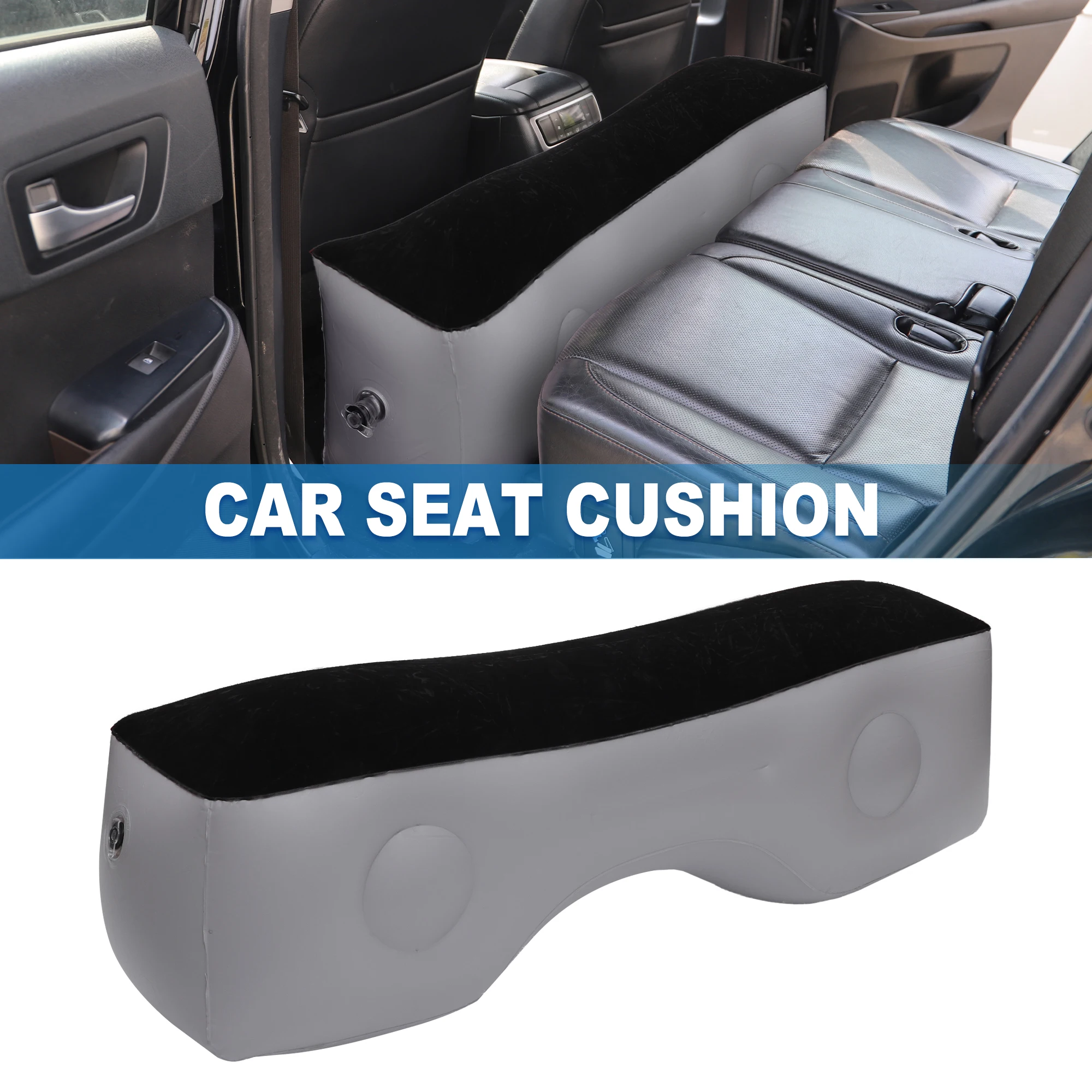 UXCELL Car Air Inflation Mattress Comfortable Rear Seat Air Travel Bed Car Sleeping Mat for Napping Travel Blue Gray
UXCELL Car Air Inflation Mattress Comfortable Rear Seat Air Travel Bed Car Sleeping Mat for Napping Travel Blue Gray