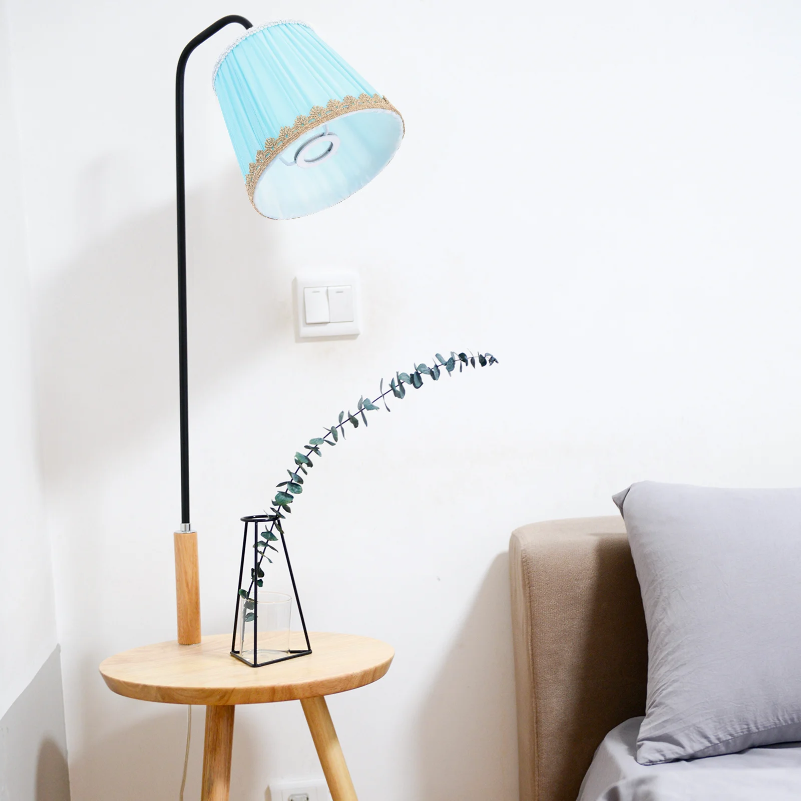 1Pcs Cloth Lampshade Long-Lasting Simple Style for Ceiling Wall Bedside Hanging Decoration Lamp Shade 
1Pcs Cloth Lampshade Long-Lasting Simple Style for Ceiling Wall Bedside Hanging Decoration Lamp Shade