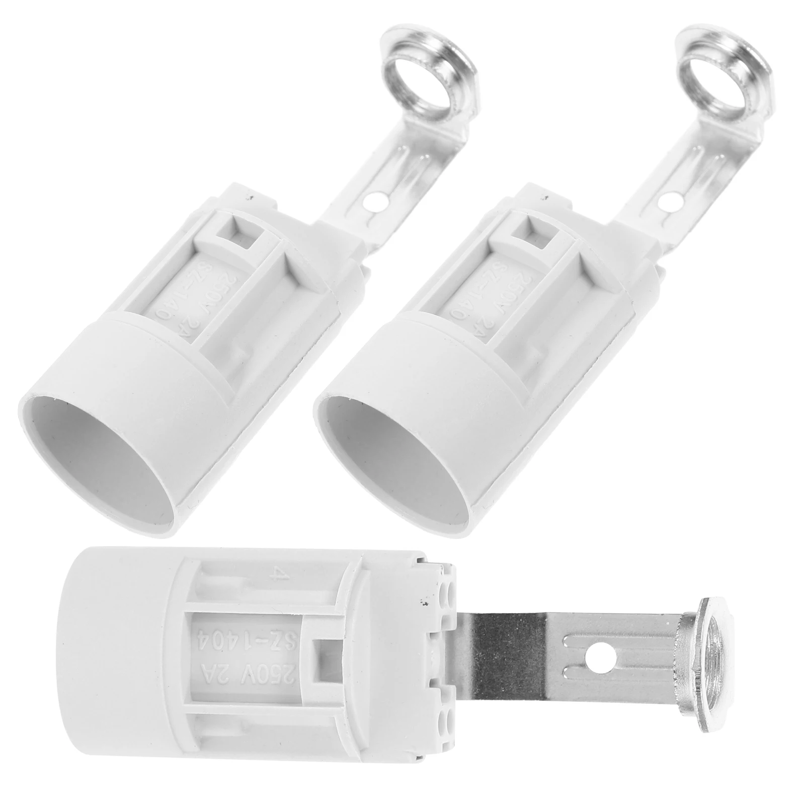 3 Pcs Hose Lamp Holder Diy Kit Repair Bulb Light Base Lighting Socket White Replacement Industrial
3 Pcs Hose Lamp Holder Diy Kit Repair Bulb Light Base Lighting Socket White Replacement Industrial
