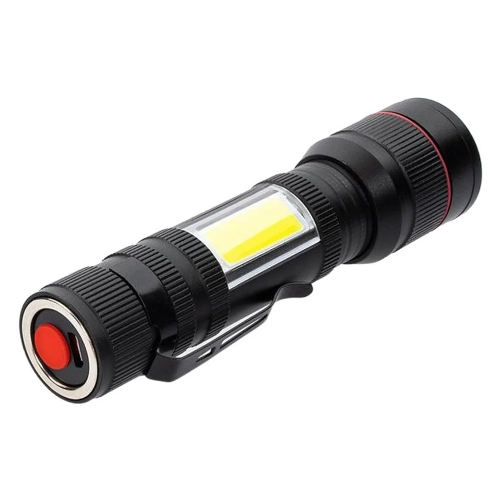 For Mini Portable Flashlight Zoomable Small Torch USB Rechargeable Outdoor Camping Fishing Long Range Lantern With Side Light
For Mini Portable Flashlight Zoomable Small Torch USB Rechargeable Outdoor Camping Fishing Long Range Lantern With Side Light