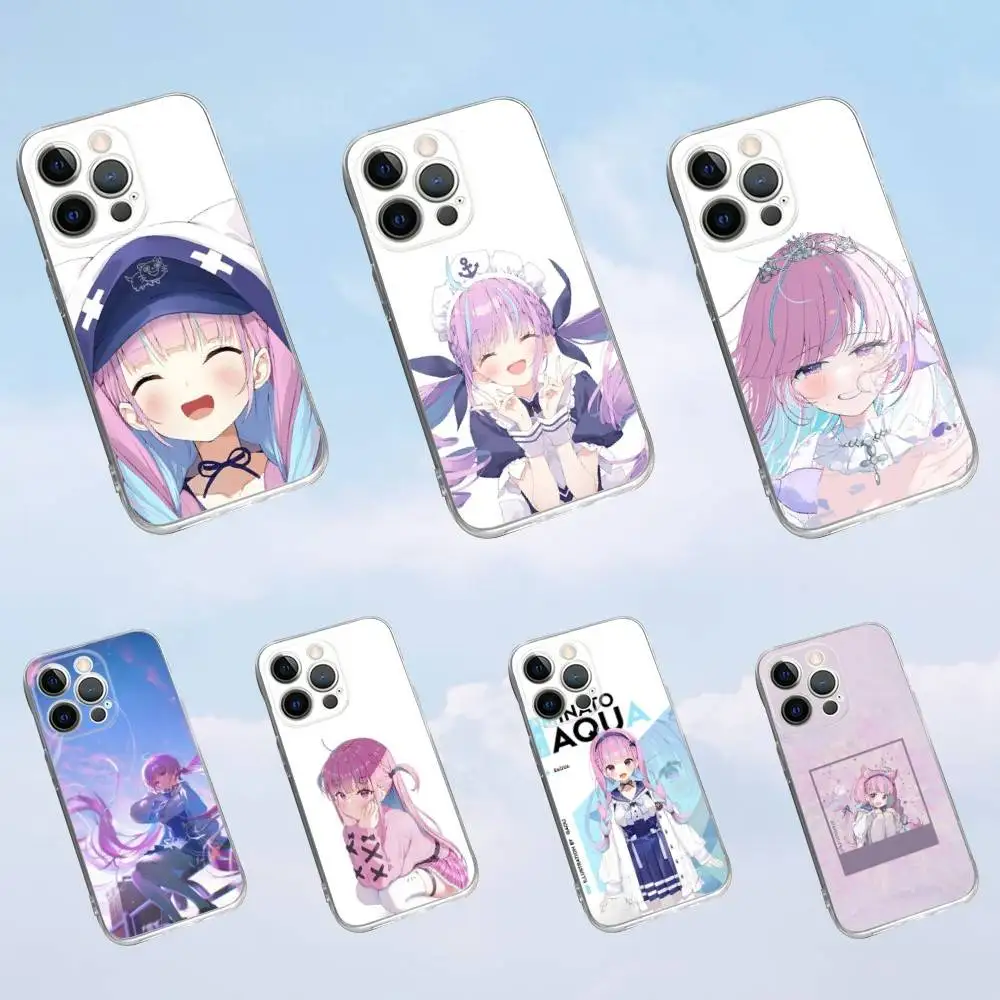M-Minato A-Aqua H-Hololive Phone Case For iPhone 16,15,14,13,12,11 Pro,Max,Plus,X,XS,XR,SE,Mini Transparent Silicone Soft
M-Minato A-Aqua H-Hololive Phone Case For iPhone 16,15,14,13,12,11 Pro,Max,Plus,X,XS,XR,SE,Mini Transparent Silicone Soft