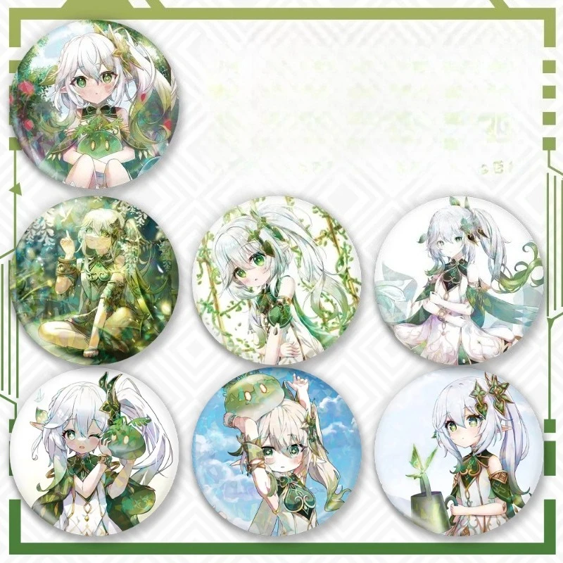 Genshin Impact Nahida Collei Laser Badge Video Game Cute Lively Props Attractive High Quality Accessories Fantasy Figurines
Genshin Impact Nahida Collei Laser Badge Video Game Cute Lively Props Attractive High Quality Accessories Fantasy Figurines