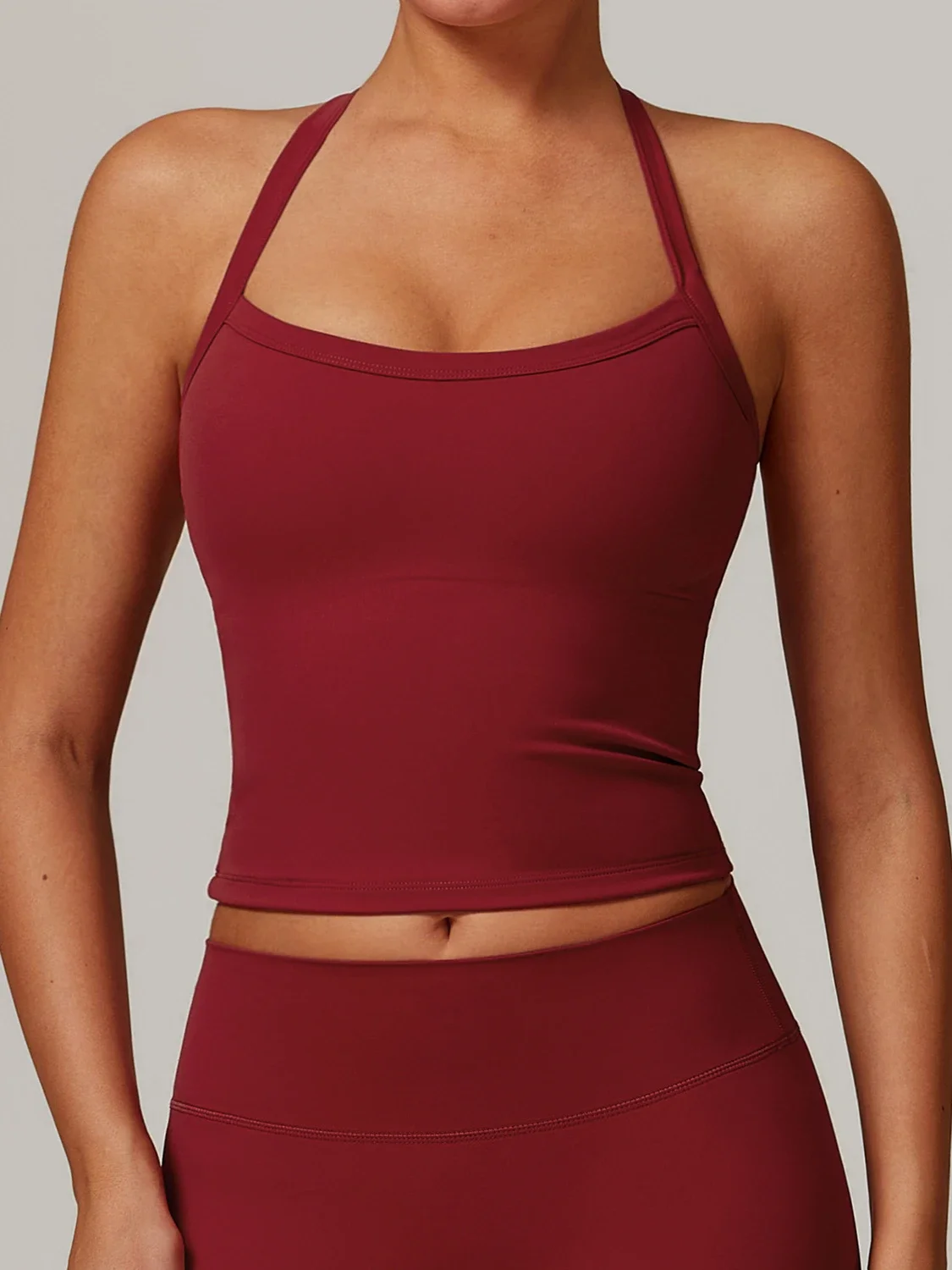 Yoga Top Women's Solid Color Beautiful Back Nude Sense Yoga Underwear Bra Quick Drying Sports Vest High Elastic Vest 2025 New
Yoga Top Women's Solid Color Beautiful Back Nude Sense Yoga Underwear Bra Quick Drying Sports Vest High Elastic Vest 2025 New