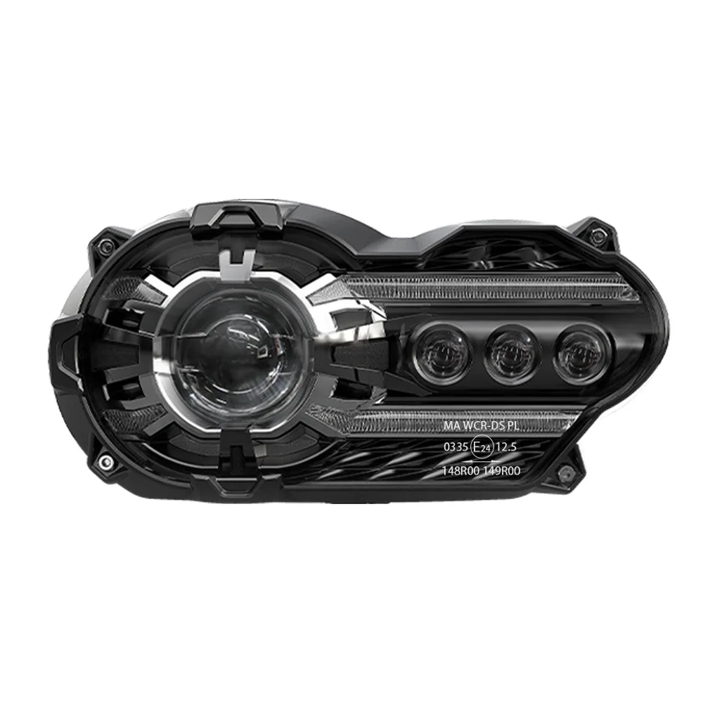 Подходит для переоборудованных светодиодных фар мотоцикла R1200GS 2004-2012. Подходит для фар, налаштовуемых.
Подходит для переоборудованных светодиодных фар мотоцикла R1200GS 2004-2012. Подходит для фар, налаштовуемых.