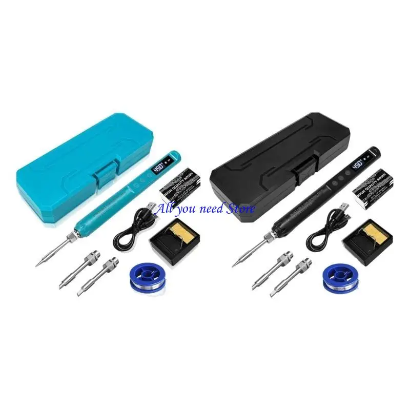 K9FB USB Soldering Iron Soldering Tool Adjustable Temperature Carrying Case Accessories Available Home Repair 200-450℃
K9FB USB Soldering Iron Soldering Tool Adjustable Temperature Carrying Case Accessories Available Home Repair 200-450℃