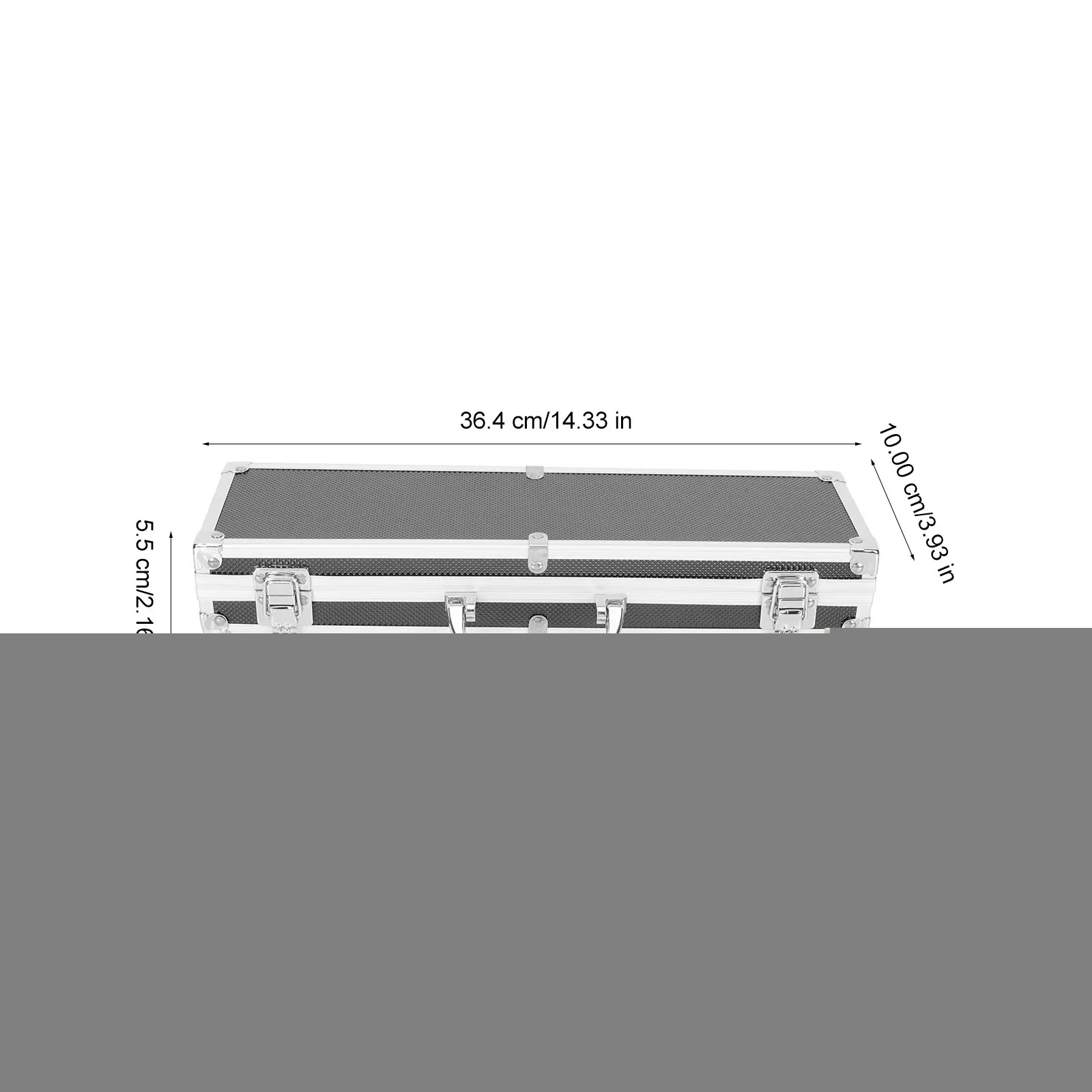 Aluminum Toolbox 364mmx100mmx55mm 0.38kg Durable Portable Storage Case Tools Container Multi-function Solution
Aluminum Toolbox 364mmx100mmx55mm 0.38kg Durable Portable Storage Case Tools Container Multi-function Solution