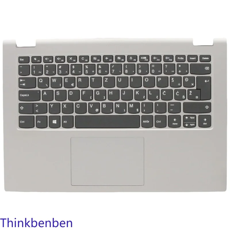 SI Slovenian Keyboard Grey PL Upper Case Palmrest Shell Cover For Lenovo Ideapad Flex C340 14 IWL IML API 5CB0S17563
SI Slovenian Keyboard Grey PL Upper Case Palmrest Shell Cover For Lenovo Ideapad Flex C340 14 IWL IML API 5CB0S17563