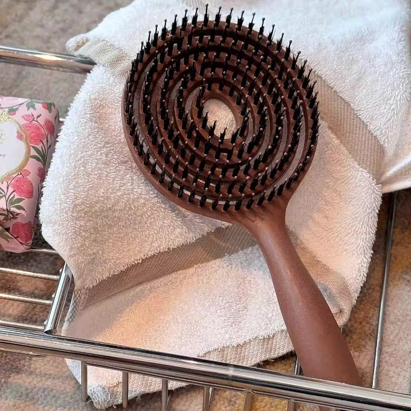 1Pc Boar Bristle Round Detangling Hair Brush for Volume Scalp Care Massage Women Wet Curly Comb Salon Hairdressing Styling Tools
1Pc Boar Bristle Round Detangling Hair Brush for Volume Scalp Care Massage Women Wet Curly Comb Salon Hairdressing Styling Tools
