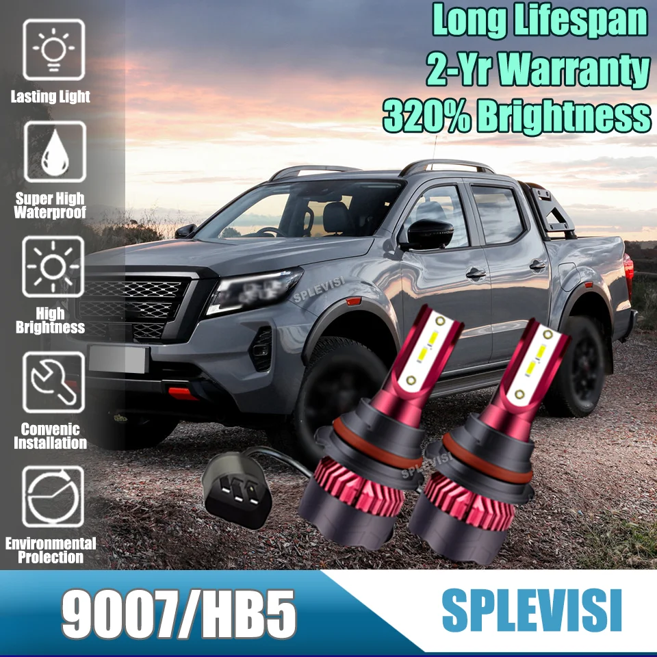 High Power 100W 10000LM 9007 HB5 LED Headlight High/Low Beam Bulbs High Bright 6000K Replacement Halogen Bulbs Long Lifespan
High Power 100W 10000LM 9007 HB5 LED Headlight High/Low Beam Bulbs High Bright 6000K Replacement Halogen Bulbs Long Lifespan
