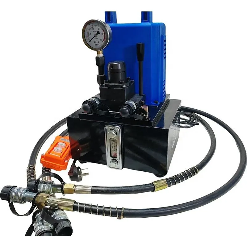 Ultra Small Portable Electric Hydraulic Pump 70MPa 1.2KW Dual Speed 2L Oil Tank Hand Switch For Hydraulic Tools Factory Direct
Ultra Small Portable Electric Hydraulic Pump 70MPa 1.2KW Dual Speed 2L Oil Tank Hand Switch For Hydraulic Tools Factory Direct