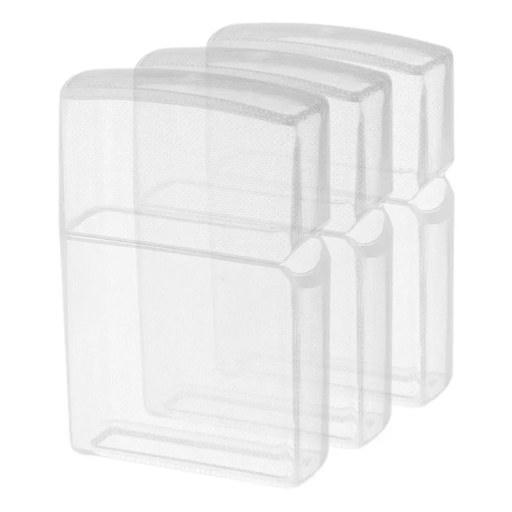 3 Pcs Lighter Case High Transparency Protective Cover Smoke Lighter Storage Box Portable ganizer Cigarette Holder
3 Pcs Lighter Case High Transparency Protective Cover Smoke Lighter Storage Box Portable ganizer Cigarette Holder