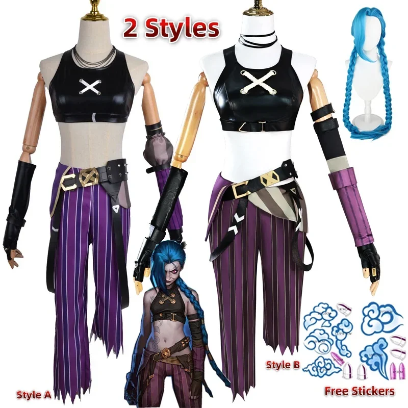 Игра League of Legends Косплей LOL Jinx Косплей Костюм Аниме LOL Arcane Young Ver Jinx Ролевая игра Хэллоуин Униформа Сексуальная девушка
Игра League of Legends Косплей LOL Jinx Косплей Костюм Аниме LOL Arcane Young Ver Jinx Ролевая игра Хэллоуин Униформа Сексуальная девушка