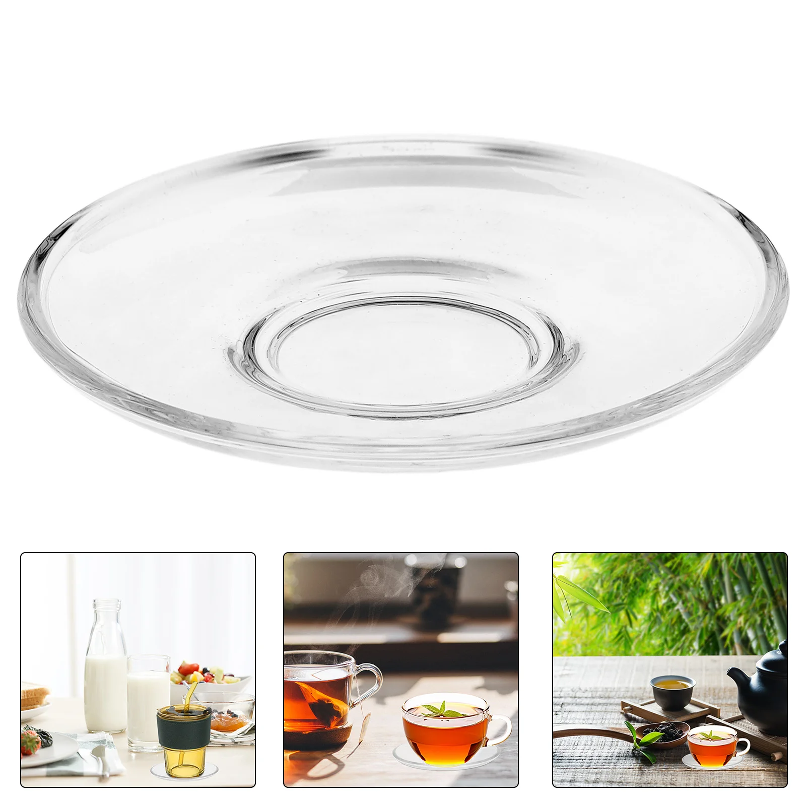 2Pcs Tea Saucers 85x85mm Clear Glass Transparent Snack Plates Coffee Discs Home Hotel Tearoom Practical Gifts Easy Wash
2Pcs Tea Saucers 85x85mm Clear Glass Transparent Snack Plates Coffee Discs Home Hotel Tearoom Practical Gifts Easy Wash