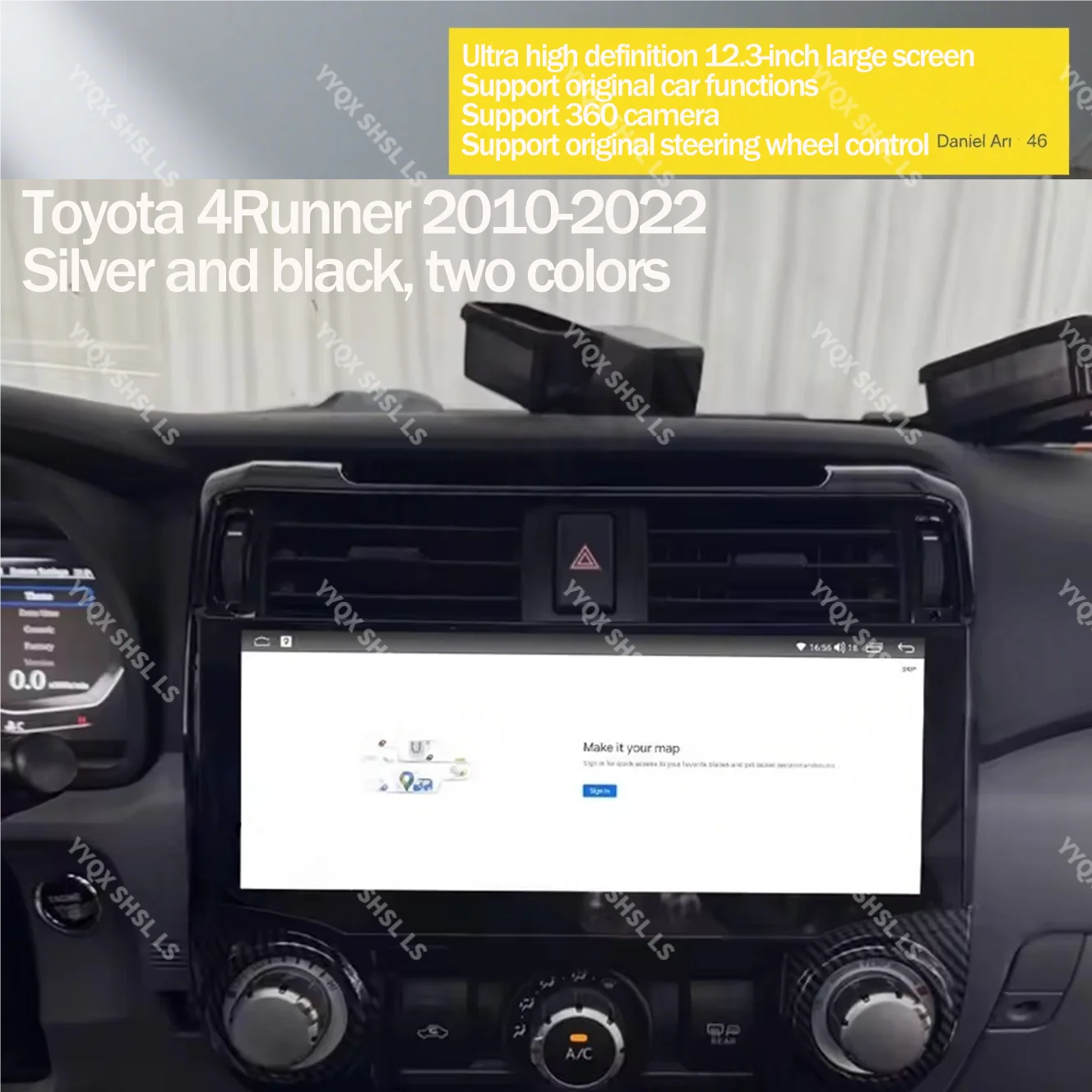 Intelligent car radio system For Toyota 4Runner 2010-2023 Android auto Multimedia Stereo Player GPS Navigation BT
Intelligent car radio system For Toyota 4Runner 2010-2023 Android auto Multimedia Stereo Player GPS Navigation BT