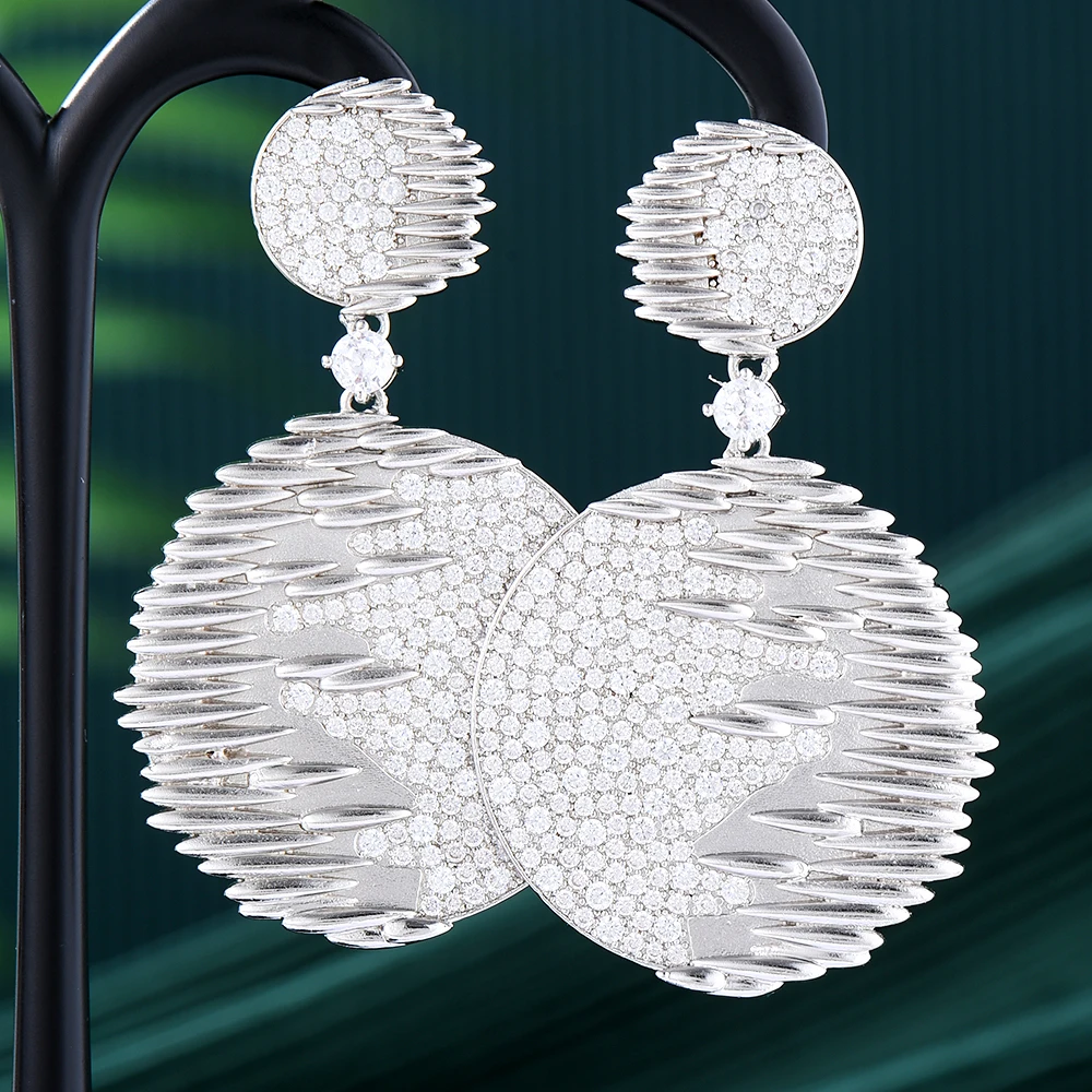 Kellybola Gorgeous Luxury Round Earrings For Women Wedding Earrings Jewelry Super Gift High Quality Original Accessories
Kellybola Gorgeous Luxury Round Earrings For Women Wedding Earrings Jewelry Super Gift High Quality Original Accessories
