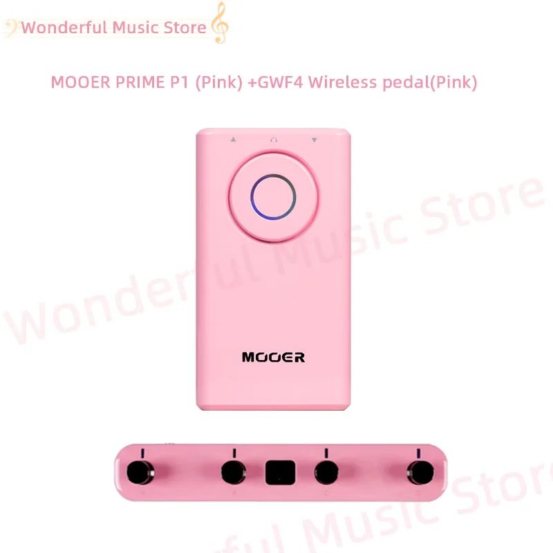 MOOER P1 Smart Guitar Pedal Set Multi-Effect Built-in 126 Effects 40 Drum Machines 80 Seconds Loop Recording 5 Colors
MOOER P1 Smart Guitar Pedal Set Multi-Effect Built-in 126 Effects 40 Drum Machines 80 Seconds Loop Recording 5 Colors