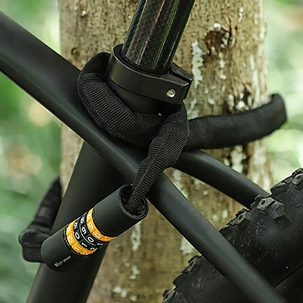 Lightweight Convenient High Strength Cycling Password Lock Thicken Kids Bike Lock Four-digit Combination for Bicycle
Lightweight Convenient High Strength Cycling Password Lock Thicken Kids Bike Lock Four-digit Combination for Bicycle