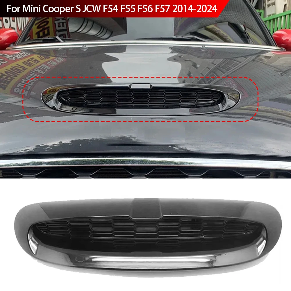 1 pc For BMW Mini Cooper (F54/F55/F56/F57) 2014-2021 ABS Front Engine Bonnets Hood Scoop Air Outlet Vent Cover Trim
1 pc For BMW Mini Cooper (F54/F55/F56/F57) 2014-2021 ABS Front Engine Bonnets Hood Scoop Air Outlet Vent Cover Trim