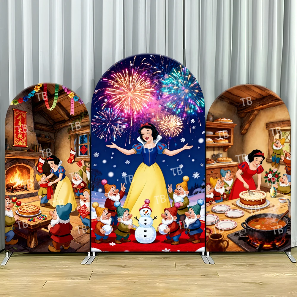 Snow White Dwarfs Arch Backdrop Cover Festive Scene For Kids Birthday Party Joyful Cartoon Theme Photo Booth Decor Prop
Snow White Dwarfs Arch Backdrop Cover Festive Scene For Kids Birthday Party Joyful Cartoon Theme Photo Booth Decor Prop