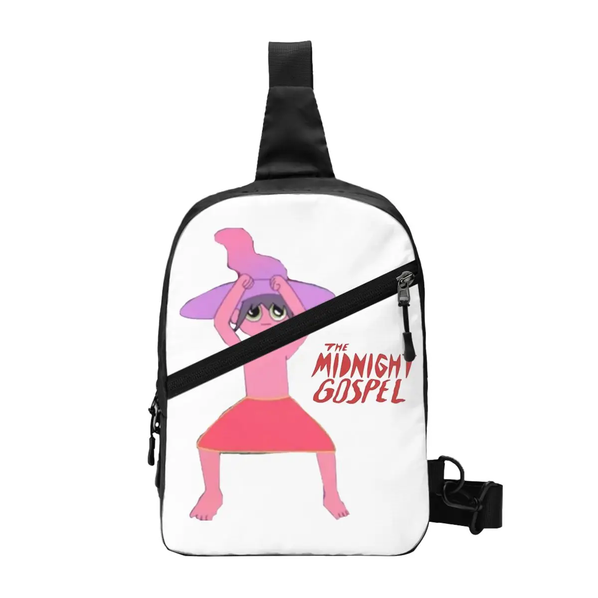 The Midnight Gospel Chest Bag Men Sling Crossbody Backpack Chest Bag Travel Hiking Daypack Shoulder Bag
The Midnight Gospel Chest Bag Men Sling Crossbody Backpack Chest Bag Travel Hiking Daypack Shoulder Bag