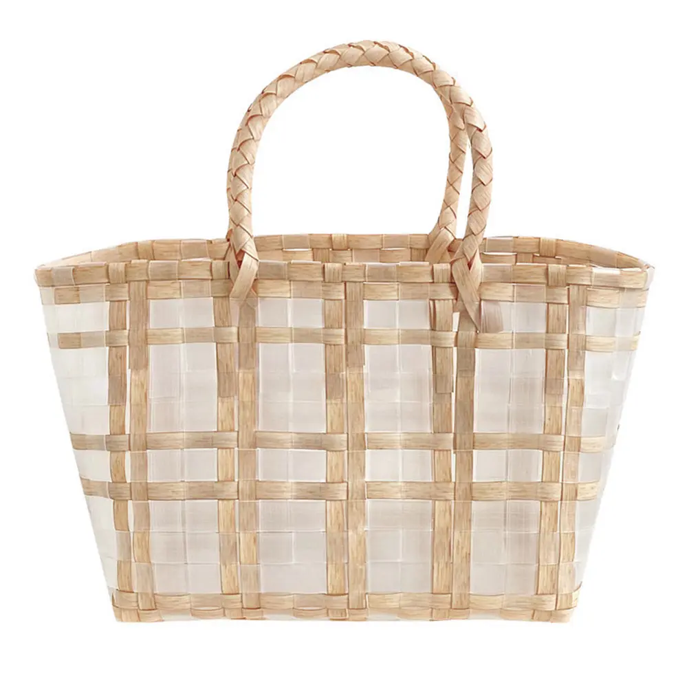 Plastic Hand Basket Waterproof Tote Bag Portable Shopping Woven Storage Gift Large Capacity Strong Environmental Home
Plastic Hand Basket Waterproof Tote Bag Portable Shopping Woven Storage Gift Large Capacity Strong Environmental Home