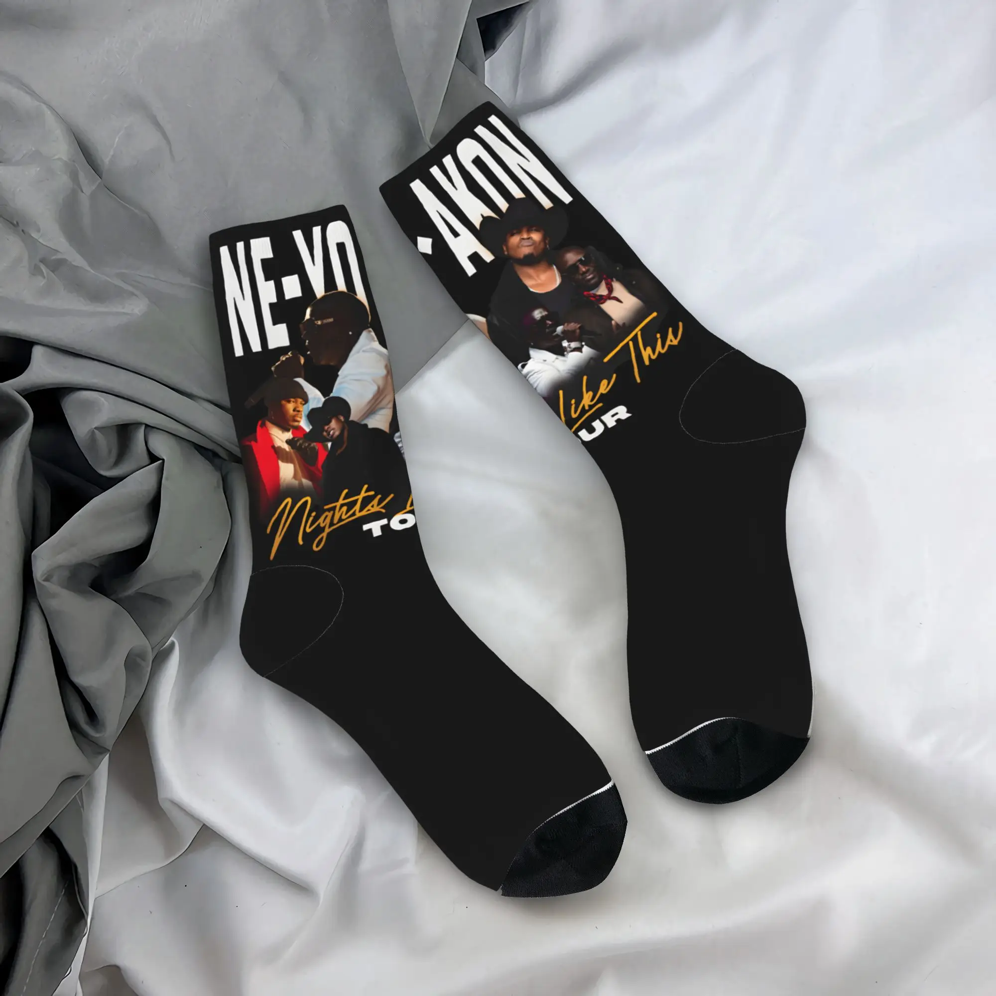 Akon Stockings Fashion Socks Men Medium Soft Socks Winter Running Sports Pattern Anti Skid Socks Gift Idea
Akon Stockings Fashion Socks Men Medium Soft Socks Winter Running Sports Pattern Anti Skid Socks Gift Idea