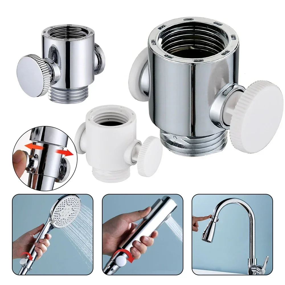 35x20mm Adjustable Shower Head Diverter Flow Regulator Valve Sprayer Shut-Off Switch With G 1/2 Male And Female Connections
35x20mm Adjustable Shower Head Diverter Flow Regulator Valve Sprayer Shut-Off Switch With G 1/2 Male And Female Connections