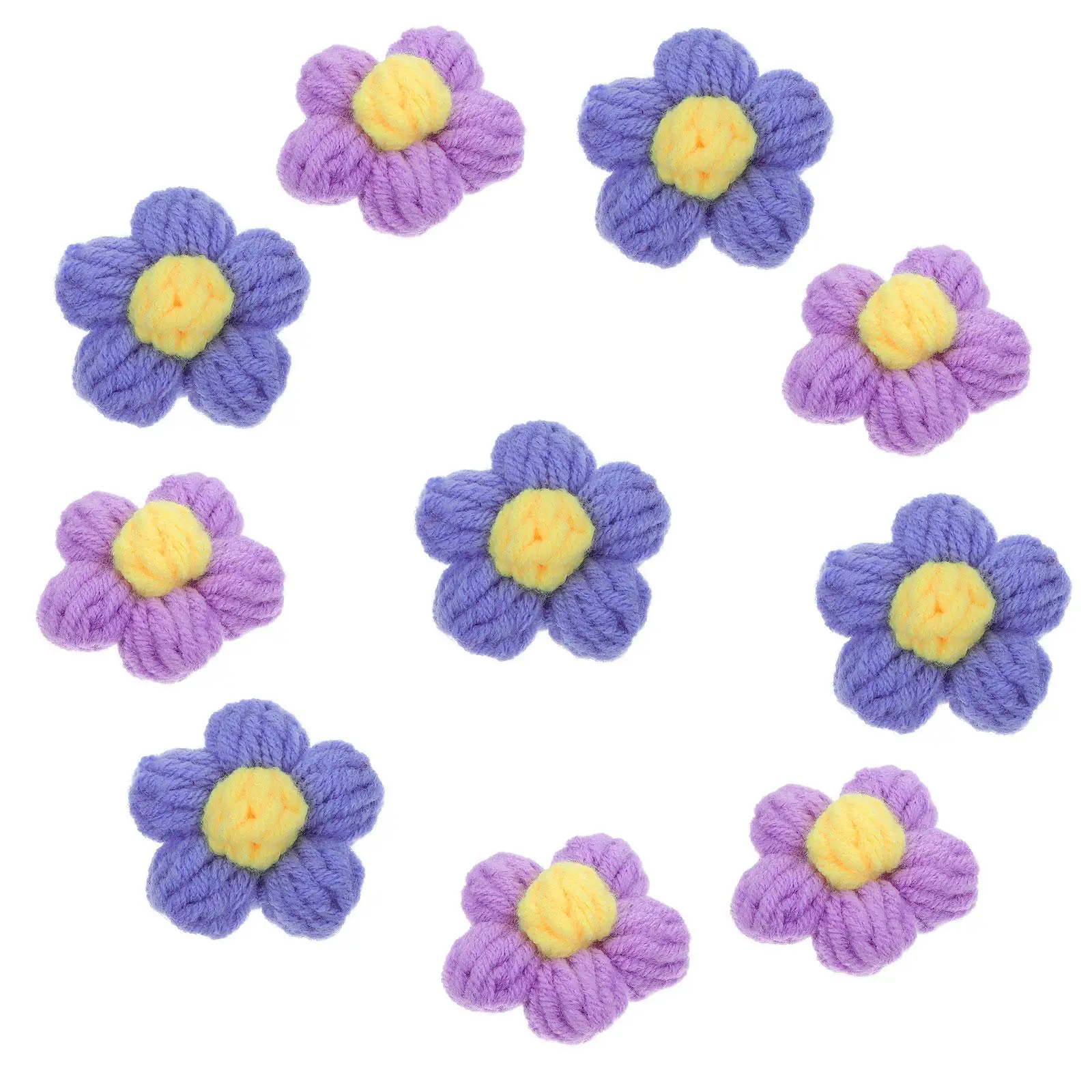 10 Pcs Yarn Flower Accessories Lightweight DIY Hairpin Headdress Props Kids Toddler Brooch Supplies Mini Flowers Craft Decor
10 Pcs Yarn Flower Accessories Lightweight DIY Hairpin Headdress Props Kids Toddler Brooch Supplies Mini Flowers Craft Decor