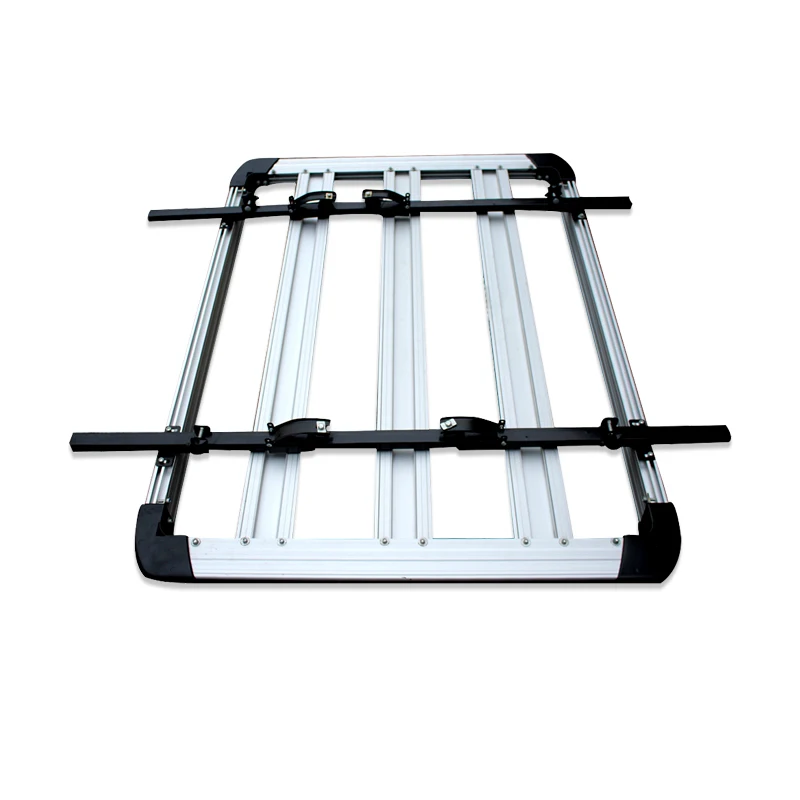 Universal Roof Rack4x4 Universal Aluminum Sliver Flat Rack Roof Luggage Bracket Roof Rack Aluminum Alloy / Steel, Removable
Universal Roof Rack4x4 Universal Aluminum Sliver Flat Rack Roof Luggage Bracket Roof Rack Aluminum Alloy / Steel, Removable