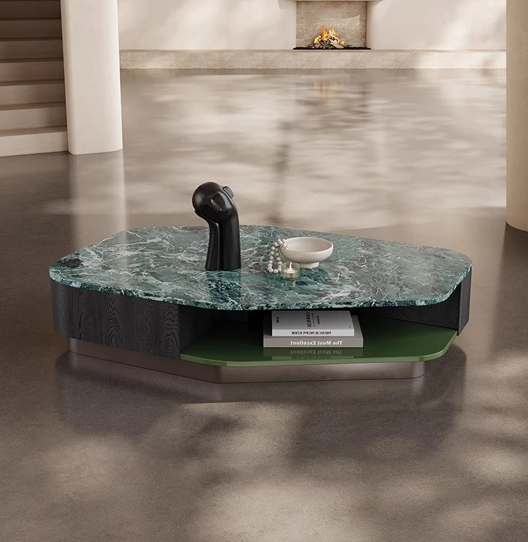 Italian minimalist coffee table living room home modern light luxury high-end special-shaped marble coffee table
Italian minimalist coffee table living room home modern light luxury high-end special-shaped marble coffee table