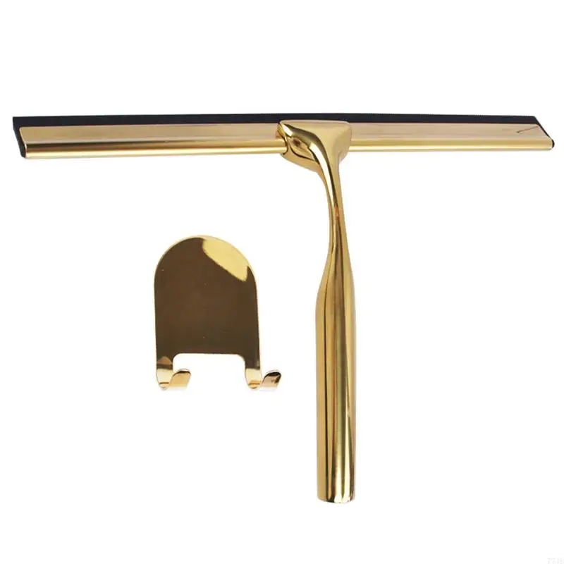 77JB Shower Squeegee Stainless Steel Glass Window Squeegees Non-Slip Handle for Bathroom Door Mirror Car Glass with Hook
77JB Shower Squeegee Stainless Steel Glass Window Squeegees Non-Slip Handle for Bathroom Door Mirror Car Glass with Hook