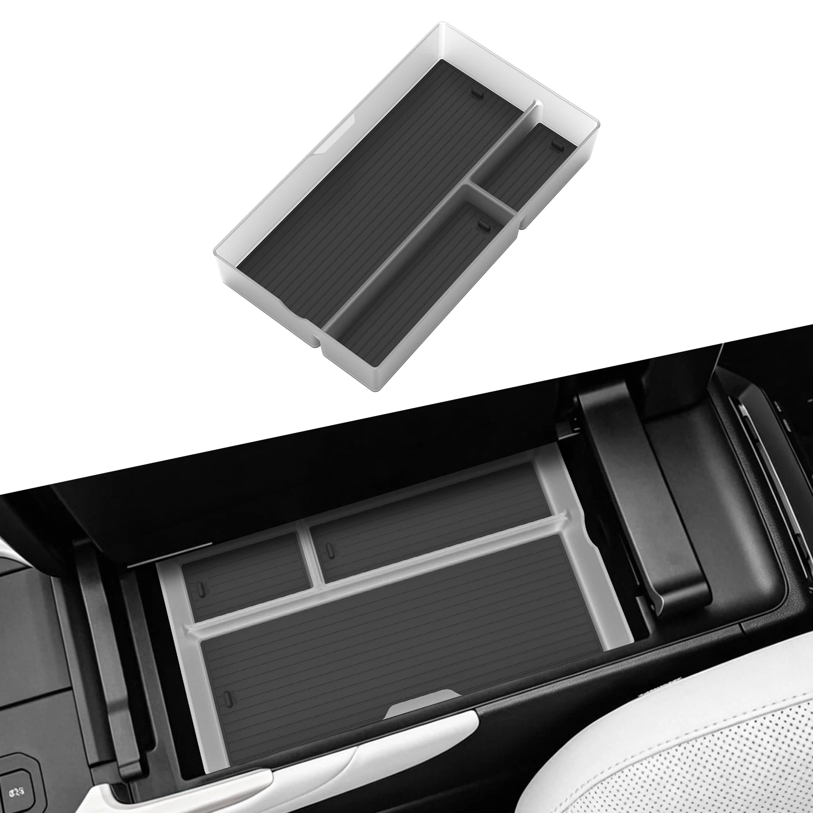 Left Drive for Lexus ES 2026+ Center Armrest Storage Box Tray Car Accessories Organizer Transparent Black
Left Drive for Lexus ES 2026+ Center Armrest Storage Box Tray Car Accessories Organizer Transparent Black