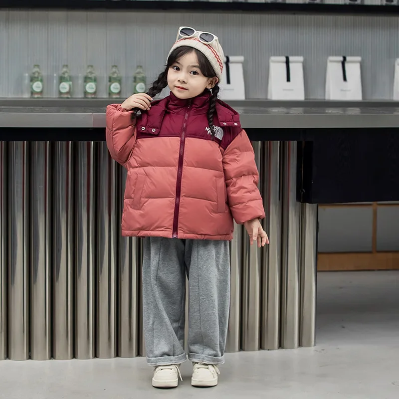 Winter New Children's down Jacket Boys and Girls Thickened Warm Clothes Hooded Children's Bread Clothing Boy down Jacket
Winter New Children's down Jacket Boys and Girls Thickened Warm Clothes Hooded Children's Bread Clothing Boy down Jacket