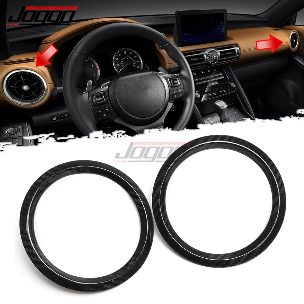 For Lexus IS 300 350 500 2021+ F Sport Car Interior Side Air Conditioning Outlet Vent Cover Sticker Dry Carbon Fiber Accessories
For Lexus IS 300 350 500 2021+ F Sport Car Interior Side Air Conditioning Outlet Vent Cover Sticker Dry Carbon Fiber Accessories