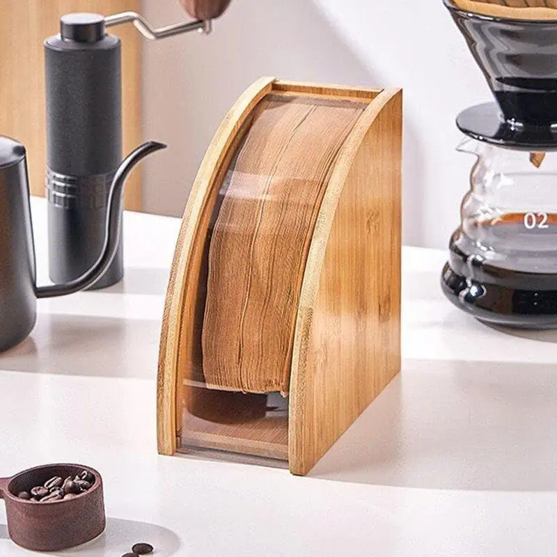 Coffee Filter Organizer Versatile Paper Container Stand Coffee Filter Paper Rack Space-Saving Filter Paper Holder Coffee Paper
Coffee Filter Organizer Versatile Paper Container Stand Coffee Filter Paper Rack Space-Saving Filter Paper Holder Coffee Paper