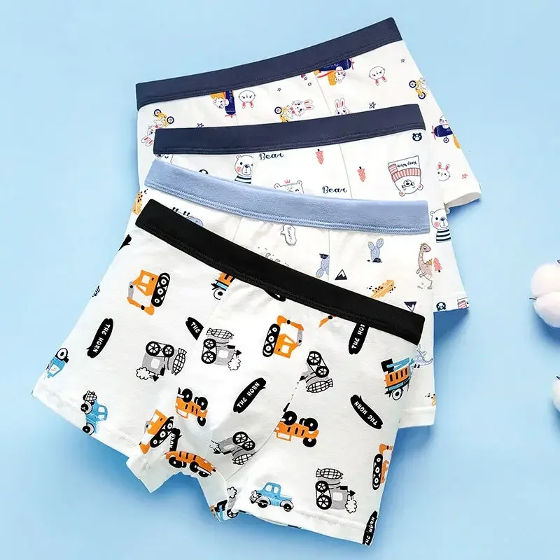 4PCS Kids Cotton Cartoon Panties Boys Antibacterial Briefs 2+y Young Child Casual Underwears Baby Breathable Soft Cute Knickers
4PCS Kids Cotton Cartoon Panties Boys Antibacterial Briefs 2+y Young Child Casual Underwears Baby Breathable Soft Cute Knickers
