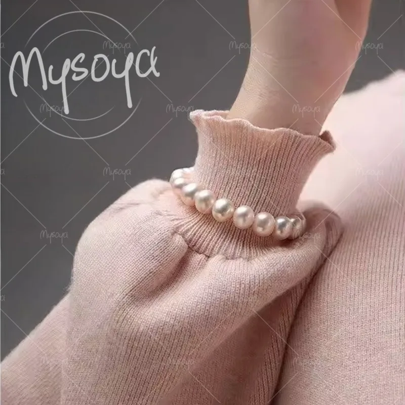 MYSOYA 7-8mm White Freshwater Pearl Bracelet, Gift Box, for Her/ Him, Birthday, Wedding, Anniversary, Mother's Day Gift A0078
MYSOYA 7-8mm White Freshwater Pearl Bracelet, Gift Box, for Her/ Him, Birthday, Wedding, Anniversary, Mother's Day Gift A0078
