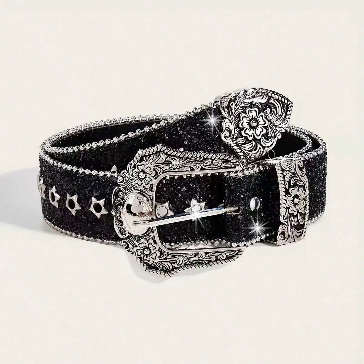 Y2K Western Style Thick Waist Belt For Women, Decorated With Dopamine Stars And Eye Patterns, Suitable For Daily Wear, Parties, Summer And School
Y2K Western Style Thick Waist Belt For Women, Decorated With Dopamine Stars And Eye Patterns, Suitable For Daily Wear, Parties, Summer And School