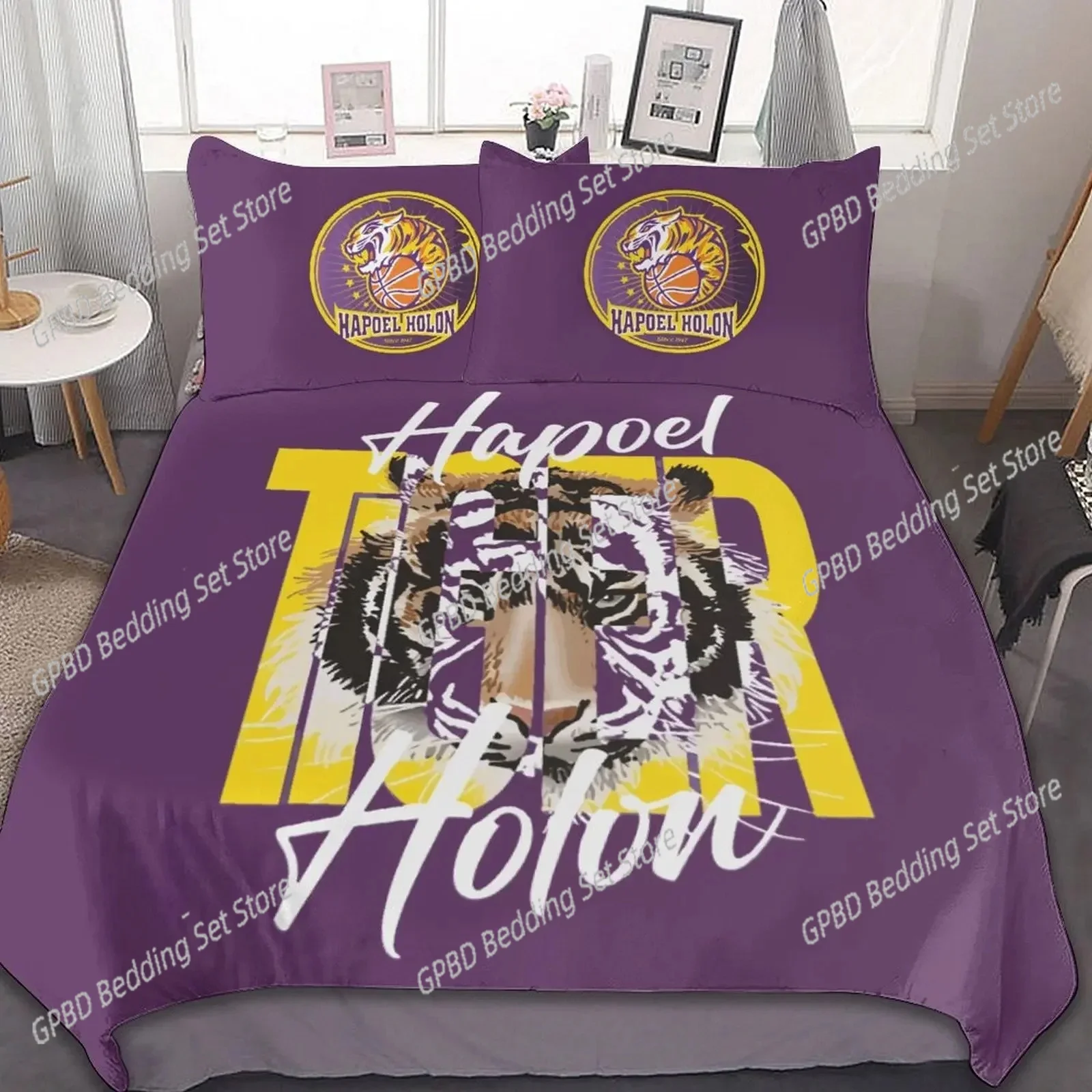 3D Printed Hapoel Holon Bedding Set Duvet Cover Bedroom Comforter Covers Single Twin King Size Quilt Cover Home Textile
3D Printed Hapoel Holon Bedding Set Duvet Cover Bedroom Comforter Covers Single Twin King Size Quilt Cover Home Textile